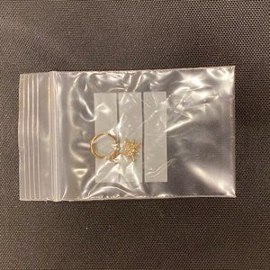 stainless steel star ear ring